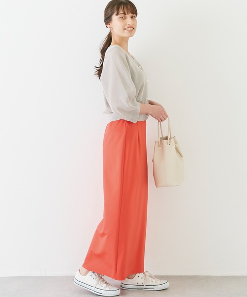 INCEDE（インシード）の「ポンチスリットタイトスカート（スカート・レディース・ブラック/オレンジ/グリーン・LL/3L/4L/TL/M）」の11枚目の写真