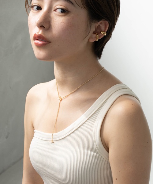 JUICY ROCK(ジューシーロック)の「CYCRO/GP(SV925) マンテルアズキチェーンネックレス(ネックレス・レディース・ゴールド・ONE SIZE)」の7枚目の写真