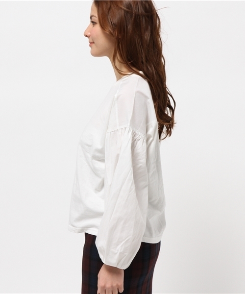 Chico（チコ）の「別地バルーン袖PO（Tシャツ/カットソー・レディース・ホワイト/グレー/ネイビー/オフホワイト・FREE）」の18枚目の写真