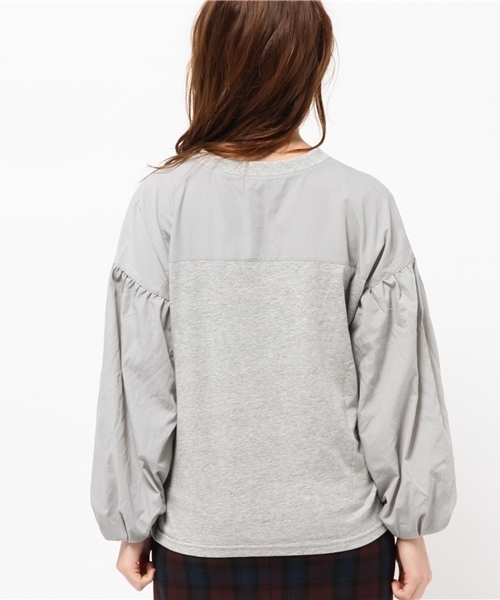 Chico（チコ）の「別地バルーン袖PO（Tシャツ/カットソー・レディース・ホワイト/グレー/ネイビー/オフホワイト・FREE）」の7枚目の写真