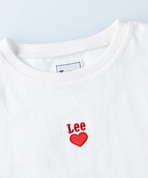 Lee（リー）の「【Lee】袖フリルＴシャツ（Tシャツ/カットソー・キッズ・オフホワイト・105/130/160/140/120/150）」の7枚目の写真