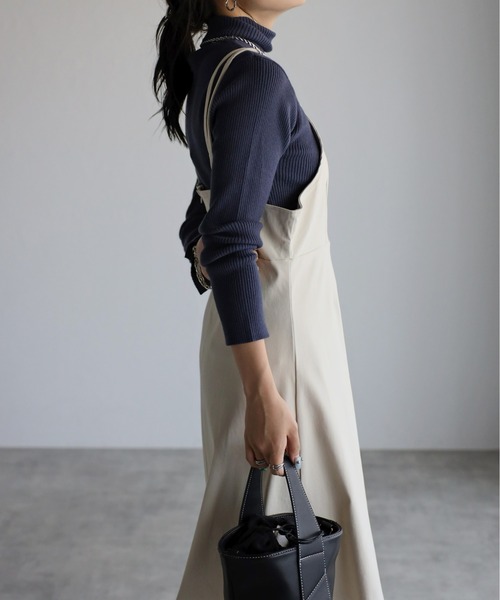 sakishimatokyo（サキシマトーキョー）の「スリットキャミOP（ワンピース・レディース・ブラック/ブラウン/アイボリー・M/L）」の18枚目の写真