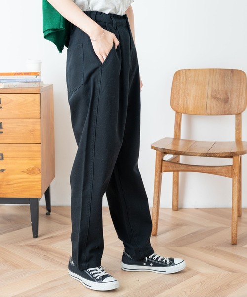 WEGO（ウィゴー）の「WEGO/イージ-タックマムパンツ（デニムパンツ・レディース・ホワイト/ブラック/インディゴブルー・SMALL/MEDIUM）」の13枚目の写真