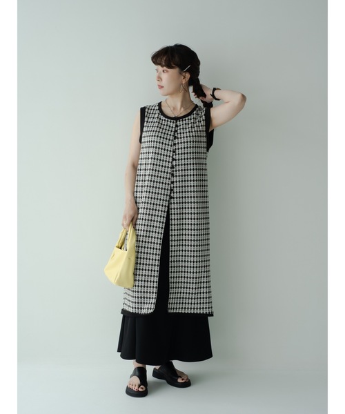 JUMELLE（ジュメロ）の「ジャガードワンピース（ワンピース・レディース・ブラック・FREE）」の13枚目の写真