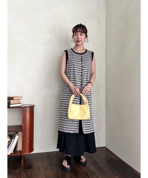 JUMELLE（ジュメロ）の「ジャガードワンピース（ワンピース・レディース・ブラック・FREE）」の18枚目の写真