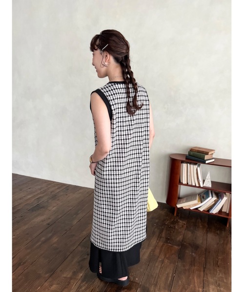 JUMELLE（ジュメロ）の「ジャガードワンピース（ワンピース・レディース・ブラック・FREE）」の15枚目の写真