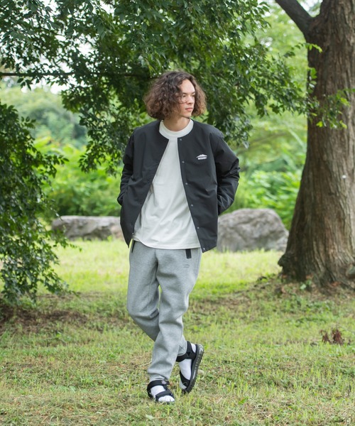 OUTDOOR PRODUCTS APPAREL(アウトドアプロダクツアパレル)の「防風 ダンボールジョガーパンツ ストレッチ テーパードシルエット ワンポイントブランドロゴ(スウェットパンツ・メンズ・ブラック/杢グレー・SMALL/MEDIUM/LARGE/X-LARGE)」の18枚目の写真