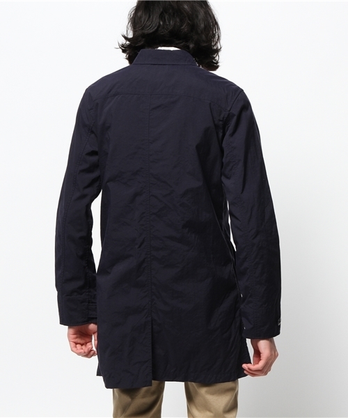 SHIPS JET BLUE（シップスジェットブルー）の「★★SHIPS JET BLUE(シップス ジェットブルー): ナイロンオックス ショップシャツコート（ステンカラーコート・メンズ・ベージュ/ブルー/ネイビー・MEDIUM/SMALL/LARGE）」の11枚目の写真
