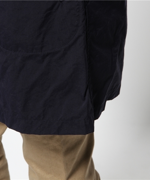SHIPS JET BLUE（シップスジェットブルー）の「★★SHIPS JET BLUE(シップス ジェットブルー): ナイロンオックス ショップシャツコート（ステンカラーコート・メンズ・ベージュ/ブルー/ネイビー・MEDIUM/SMALL/LARGE）」の6枚目の写真