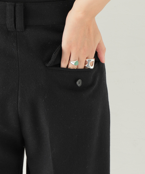 JOURNAL STANDARD（ジャーナルスタンダード）の「ウールミックスハーフパンツ（その他パンツ・レディース・チャコールグレー/ブラック/タン・38/36）」の10枚目の写真