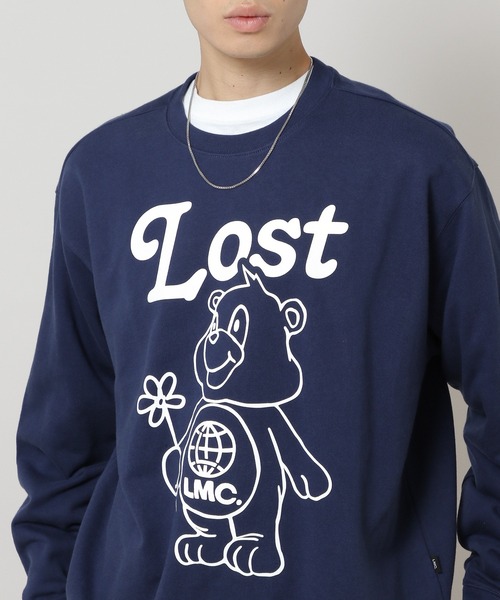 LMCの「【UNISEX】LMC/フラワーベアプルオーバー 2123474(スウェット・メンズ・クリーム/ネイビー/ブラウン・MEDIUM/LARGE/X-LARGE/SMALL)」の3枚目の写真