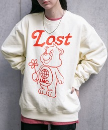 【UNISEX】LMC/フラワーベアプルオーバー 2123474