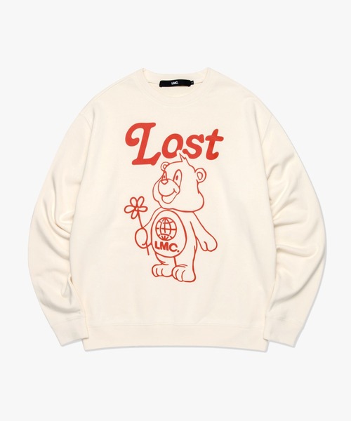 LMCの「【UNISEX】LMC/フラワーベアプルオーバー 2123474(スウェット・メンズ・クリーム/ネイビー/ブラウン・MEDIUM/LARGE/X-LARGE/SMALL)」の4枚目の写真