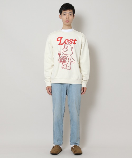 LMCの「【UNISEX】LMC/フラワーベアプルオーバー 2123474(スウェット・メンズ・クリーム/ネイビー/ブラウン・MEDIUM/LARGE/X-LARGE/SMALL)」の21枚目の写真
