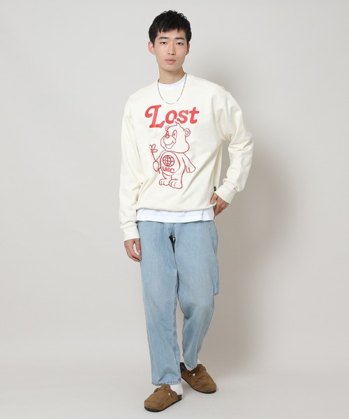 LMCの「【UNISEX】LMC/フラワーベアプルオーバー 2123474(スウェット・メンズ・クリーム/ネイビー/ブラウン・MEDIUM/LARGE/X-LARGE/SMALL)」の18枚目の写真