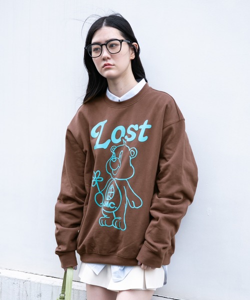 LMCの「【UNISEX】LMC/フラワーベアプルオーバー 2123474(スウェット・メンズ・クリーム/ネイビー/ブラウン・MEDIUM/LARGE/X-LARGE/SMALL)」の9枚目の写真
