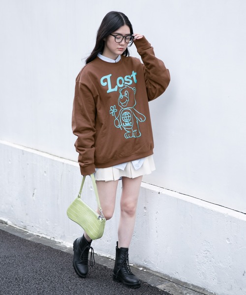 LMCの「【UNISEX】LMC/フラワーベアプルオーバー 2123474(スウェット・メンズ・クリーム/ネイビー/ブラウン・MEDIUM/LARGE/X-LARGE/SMALL)」の7枚目の写真