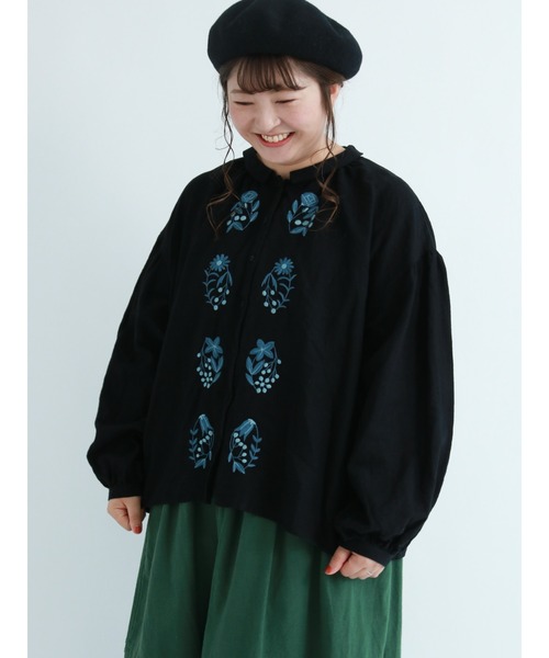 SM2 - 新品タグ付き　SM2　マカベアリス×Samansa Mos2刺繍ブラウス Samansa Mos2（サマンサ モスモス）の「マカベアリス×Samansa