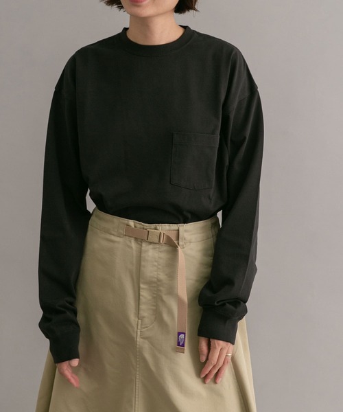 EKAL（エカル）の「EKAL　GMGH LS T-shirts（Tシャツ/カットソー・メンズ・ホワイト/ブラック・MEDIUM/LARGE）」の5枚目の写真