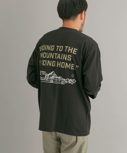 EKAL（エカル）の「EKAL　GMGH LS T-shirts（Tシャツ/カットソー・メンズ・ホワイト/ブラック・MEDIUM/LARGE）」の10枚目の写真