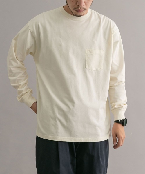 EKAL（エカル）の「EKAL　GMGH LS T-shirts（Tシャツ/カットソー・メンズ・ホワイト/ブラック・MEDIUM/LARGE）」の12枚目の写真