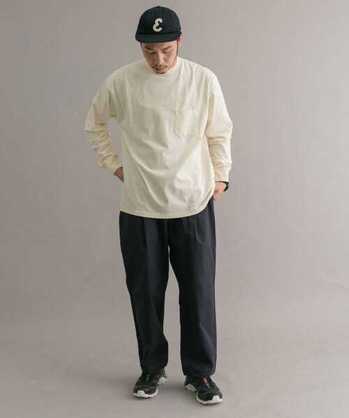 EKAL（エカル）の「EKAL　GMGH LS T-shirts（Tシャツ/カットソー・メンズ・ホワイト/ブラック・MEDIUM/LARGE）」の8枚目の写真