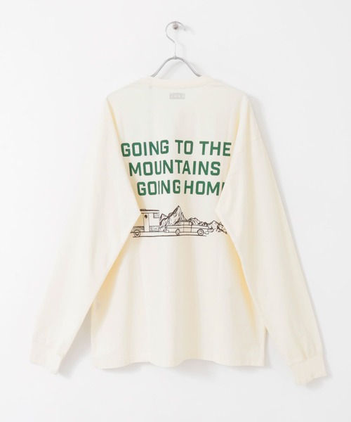 EKAL（エカル）の「EKAL　GMGH LS T-shirts（Tシャツ/カットソー・メンズ・ホワイト/ブラック・MEDIUM/LARGE）」の20枚目の写真