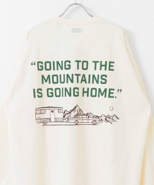 EKAL（エカル）の「EKAL　GMGH LS T-shirts（Tシャツ/カットソー・メンズ・ホワイト/ブラック・MEDIUM/LARGE）」の21枚目の写真