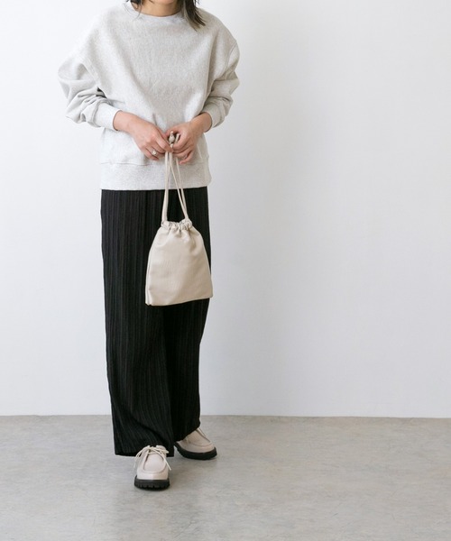 mooimooi(モーイモーイ)の「チロリアンシューズ(モカシン/デッキシューズ・レディース・ブラック/ベージュ/ナチュラル・LL/3L/S/M/L/XS)」の9枚目の写真