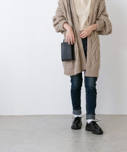 mooimooi(モーイモーイ)の「チロリアンシューズ(モカシン/デッキシューズ・レディース・ブラック/ベージュ/ナチュラル・LL/3L/S/M/L/XS)」の16枚目の写真