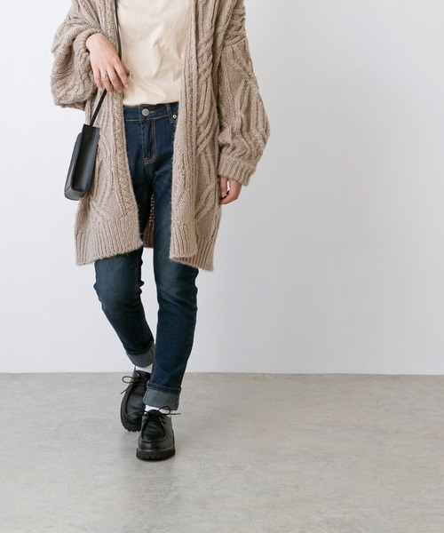 mooimooi(モーイモーイ)の「チロリアンシューズ(モカシン/デッキシューズ・レディース・ブラック/ベージュ/ナチュラル・LL/3L/S/M/L/XS)」の8枚目の写真