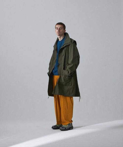 Iroquois（イロコイ）の「HI DENSITY WEATHER CO（モッズコート・メンズ・レッド/カーキ/ブラック・3/2/1）」の9枚目の写真