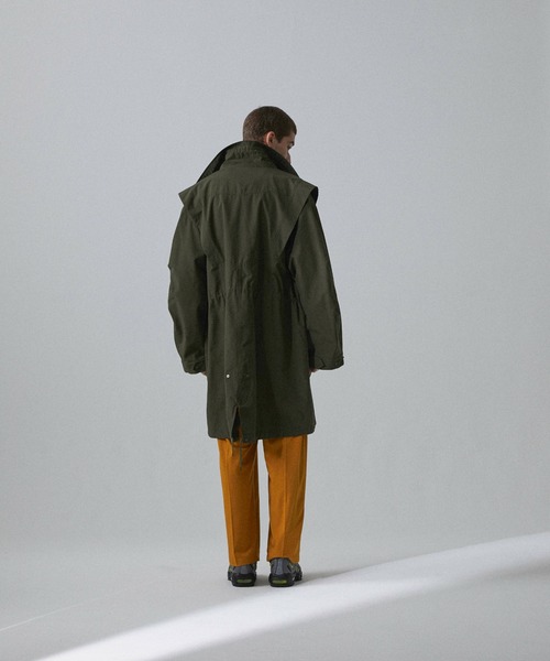 Iroquois（イロコイ）の「HI DENSITY WEATHER CO（モッズコート・メンズ・レッド/カーキ/ブラック・3/2/1）」の10枚目の写真