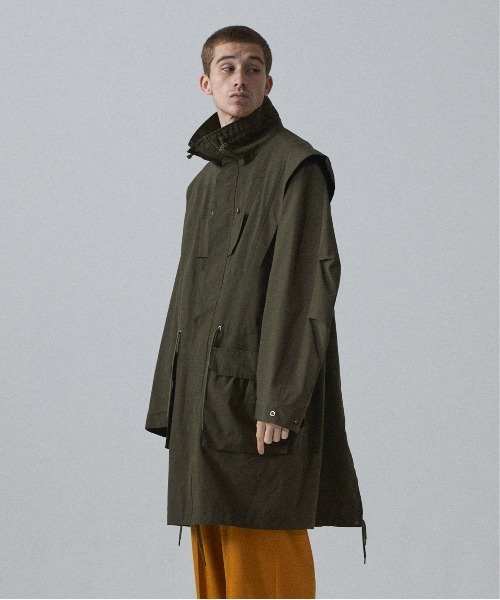 Iroquois（イロコイ）の「HI DENSITY WEATHER CO（モッズコート・メンズ・レッド/カーキ/ブラック・3/2/1）」の7枚目の写真