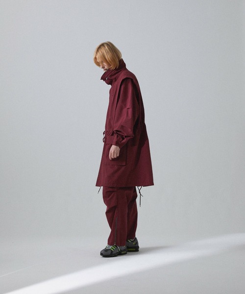 Iroquois（イロコイ）の「HI DENSITY WEATHER CO（モッズコート・メンズ・レッド/カーキ/ブラック・3/2/1）」の20枚目の写真