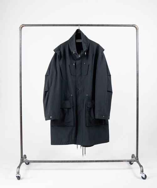 Iroquois（イロコイ）の「HI DENSITY WEATHER CO（モッズコート・メンズ・レッド/カーキ/ブラック・3/2/1）」の21枚目の写真