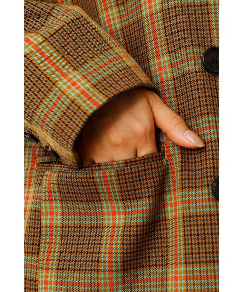 RODEO CROWNS WIDE BOWL（ロデオクラウンズワイドボウル）の「Private Ivy ジャケット（テーラードジャケット・レディース・ブラウン系その他/ネイビー・FREE）」の7枚目の写真