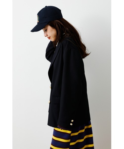 RODEO CROWNS WIDE BOWL（ロデオクラウンズワイドボウル）の「Private Ivy ジャケット（テーラードジャケット・レディース・ブラウン系その他/ネイビー・FREE）」の12枚目の写真