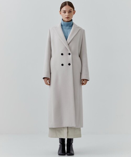 city（シティ）の「【CITY】SUPER140ナローチェスターコート