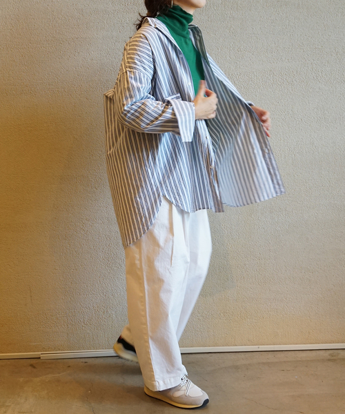 JOURNAL STANDARD LUXE（ジャーナルスタンダード　ラックス）の「C/Si/Caテンジクタートルネックプルオーバー（ニット/セーター・レディース・ブラック/ホワイト/グリーン/イエロー・FREE）」の17枚目の写真