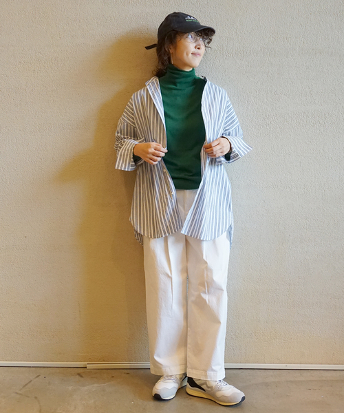 JOURNAL STANDARD LUXE（ジャーナルスタンダード　ラックス）の「C/Si/Caテンジクタートルネックプルオーバー（ニット/セーター・レディース・ブラック/ホワイト/グリーン/イエロー・FREE）」の18枚目の写真