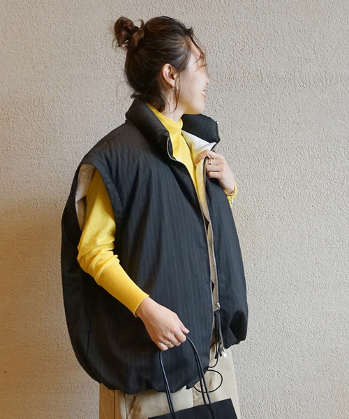 JOURNAL STANDARD LUXE（ジャーナルスタンダード　ラックス）の「C/Si/Caテンジクタートルネックプルオーバー（ニット/セーター・レディース・ブラック/ホワイト/グリーン/イエロー・FREE）」の22枚目の写真