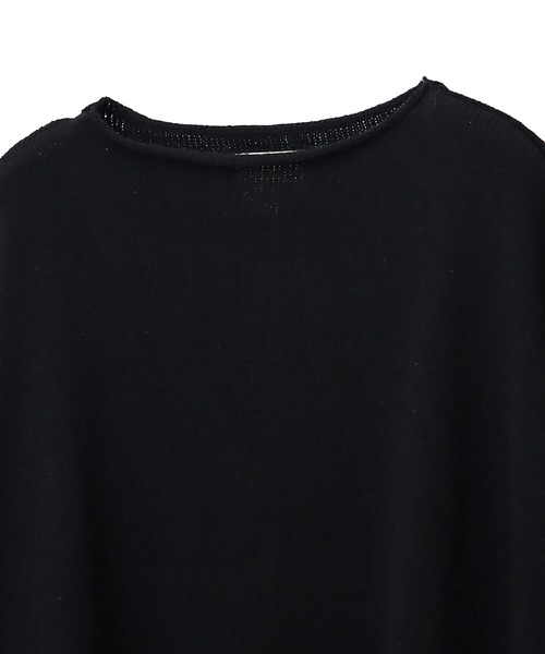 CORISCO（コリスコ）の「ニット カットオフBIGロンTEE(M1)（ニット/セーター・メンズ・オレンジ/アイボリー/ダークグリーン/ブラック/パープル・MEDIUM/LARGE/X-LARGE）」の15枚目の写真