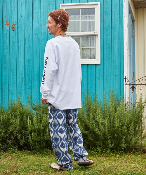 チャイハネ（チャイハネ）の「【チャイハネ】LUCKY GODS 福神ズMEN'SロンT（Tシャツ/カットソー・メンズ・ホワイト/ブラック・M/L）」の3枚目の写真