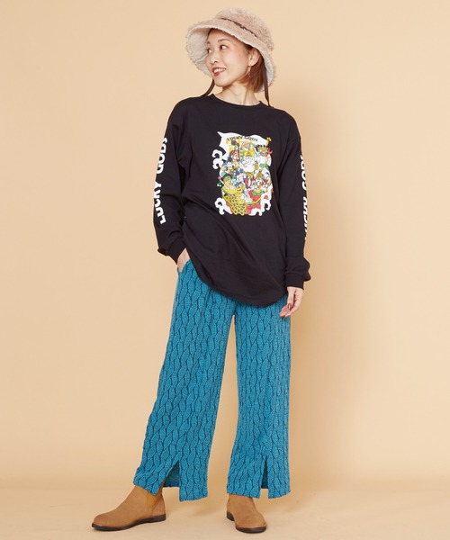 チャイハネ（チャイハネ）の「【チャイハネ】LUCKY GODS 福神ズMEN'SロンT（Tシャツ/カットソー・メンズ・ホワイト/ブラック・M/L）」の19枚目の写真