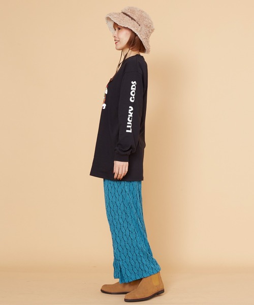 チャイハネ（チャイハネ）の「【チャイハネ】LUCKY GODS 福神ズMEN'SロンT（Tシャツ/カットソー・メンズ・ホワイト/ブラック・M/L）」の20枚目の写真