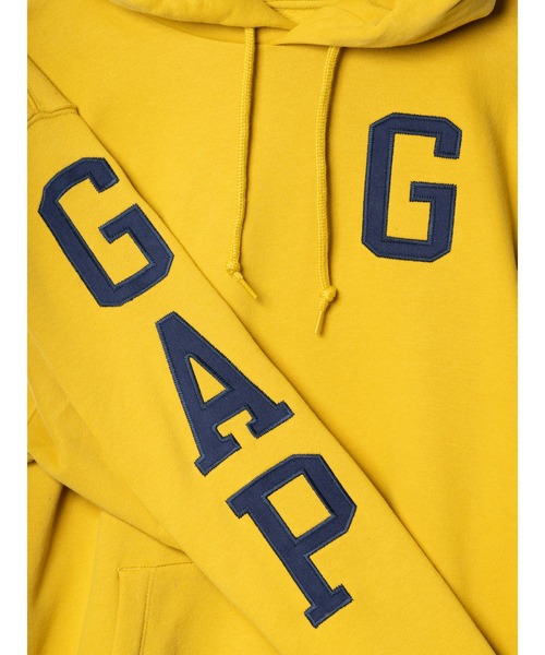 GAP(ギャップ)の「ヴィンテージ ソフト GAP スリーブロゴ パーカー(ユニセックス)(パーカー・メンズ・ブラック/イエロー・XS/S/L/M/XL)」の22枚目の写真