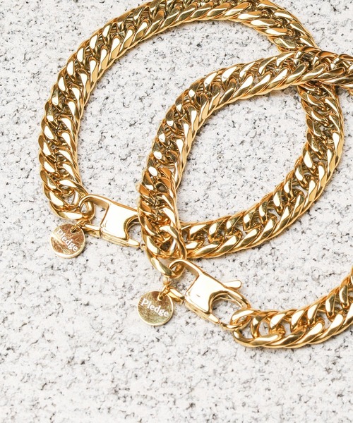 【セール】《Pledge》チェーンブレスレット 2P SET（ブレスレット）｜Pledge（プレッジ）