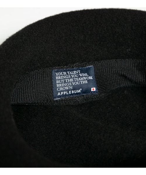 APPLEBUM（アップルバム）の「Wool Beret（ハンチング/ベレー帽・メンズ・グレー/ブラック/オリーブ・FREE）」の6枚目の写真