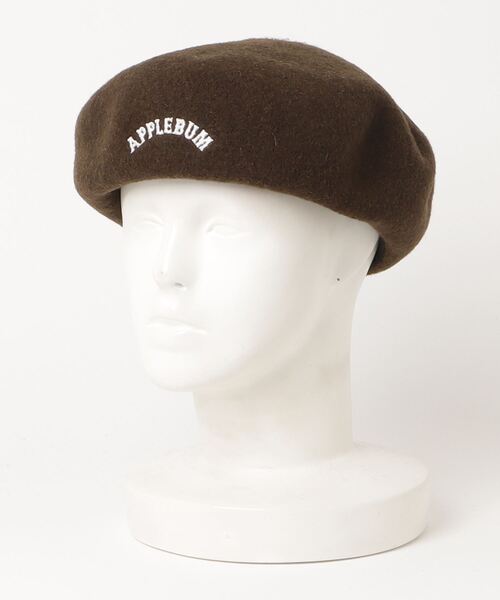 APPLEBUM（アップルバム）の「Wool Beret（ハンチング/ベレー帽・メンズ・グレー/ブラック/オリーブ・FREE）」の12枚目の写真
